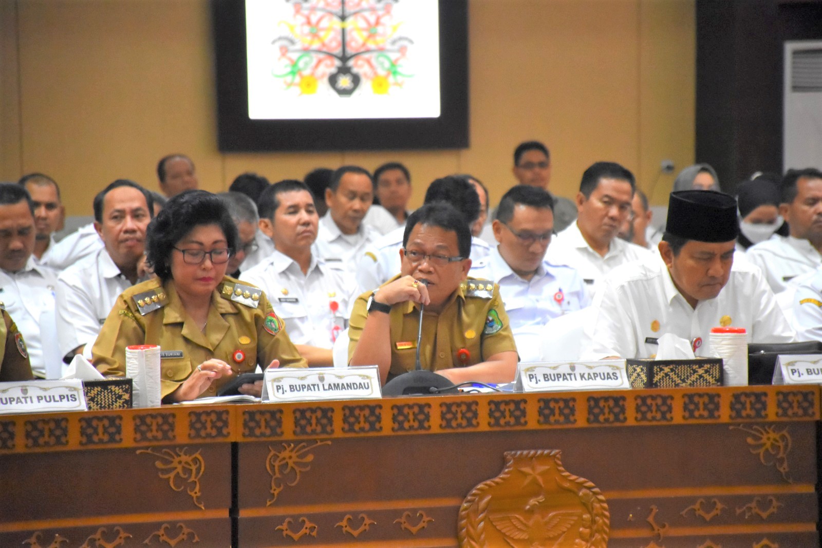 Pj Bupati Kapuas Ikuti Rakor Optimalisasi Penyelenggaraan Pemerintahan di Daerah Tahun 2024