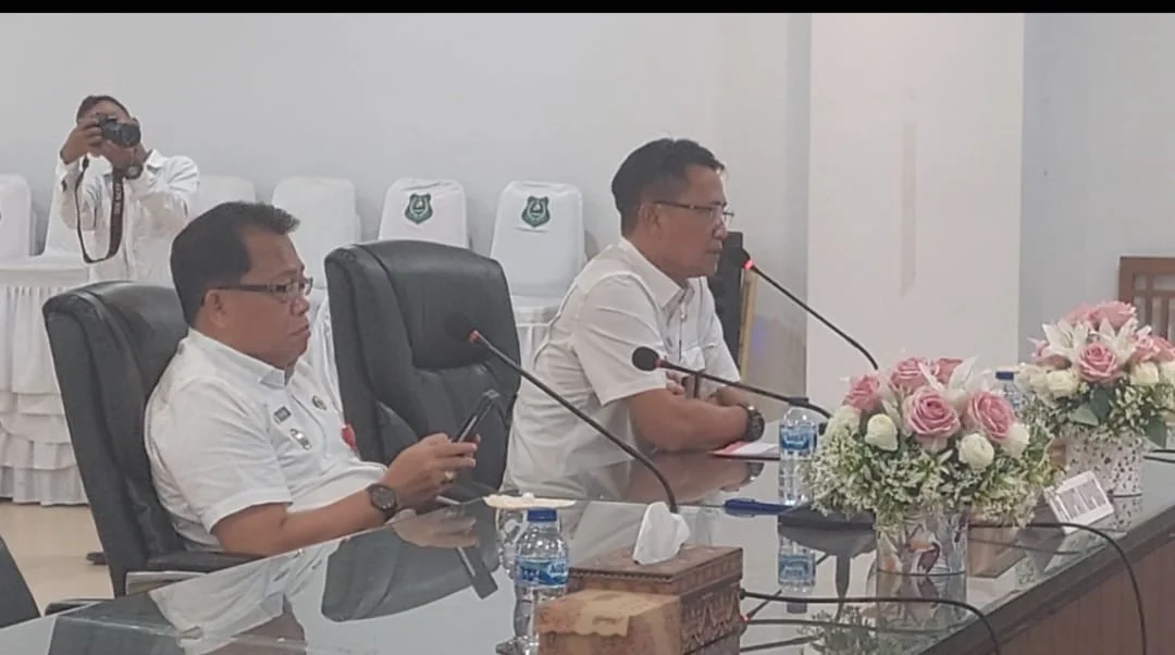 Pj Bupati Kapuas Erlin Hardi Pimpin Rakor SPI, MCP dan LHKPN